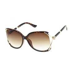 Features: Uv ProtectionShape: SquareBase Material: 90% Plastic, 10% MetalCare: Wipe CleanCountry of Origin: Imported Shades For Women, Sunglasses Uv Protection, Eye Care, Tortoise Shell, Flat Sandals, Square Sunglasses, Uv Protection, Lenses, Gold Tones