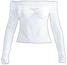 White Fitted Off-shoulder Top For Party, Fitted White Off-shoulder Top For Party, Ruched Long Sleeve Off-shoulder Top For Party, Party Long Sleeve Ruched Off-shoulder Top, White Fitted Off-shoulder Top, Fitted White Off-shoulder Top For Fall, White Stretch Long Sleeve Off-shoulder Top, White Stretch Off-shoulder Long Sleeve Top, Chic White Stretch Off-shoulder Top