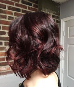 Mulled Wine Hair Color, Mulled Wine Hair, Winter Hair Color Trends, Wine Hair Color, Blue Ombre Hair, Winter Hair Color