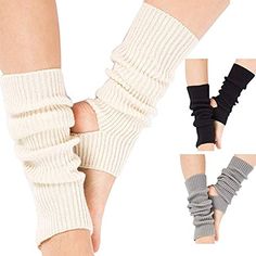 PRICES MAY VARY. Material: 95% Acrylic, 5% Spandex Length:approx 16.9 inches; Free size fit most,stretchy soft and fashionable Very comfortable stretch fabric,a perfect gift to yourself and your family Unique yoga design could give you more choices, these Yoga Leg Warmers not only can be ordinary short legwarmers,boot cuffs,boot socks to match with your favorite boots,shoes in cold days,but also can be a new style yoga socks,stirrup legwarmers for dance 100% Satisfaction Guarantee: We only sell Dance Leg Warmers, Legwarmers Boots, Dance Warm Up, Knit Leg Warmers, Yoga Design, Yoga Socks, Socks For Women, Favorite Boots, Boot Cuffs