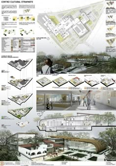 an architectural diagram shows the various sections of a building and how they are used to make it