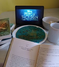 Percy Jackson, comida azul, Disney+, maratona d Percy Jackson Percy Jackson Bedroom, Percy Jackson Party, Apollo Cabin, Rick Riordan Series, Magnus Chase