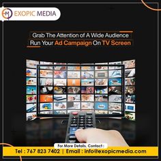 Television Advertising Agency Make Your Name, Tv Screen