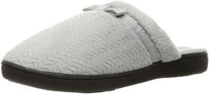 Fast Shipping Quality Product Great Support isotoner Women's Chevron Slip on Clog Slippers with Moisture Wicking for Indoor/Outdoor Comfort and Arch Support 100% Chevron Textured Microterry: 100% Polyester Imported Synthetic sole Soft microterry clog slipper in slip-on, low back design with indoor & outdoor support Durable microterry house slipper delivers timeless style and warmth, while the SmartDRI, moisture-wicking lining keeps feet comfy and dry Durable rubber outsole provides indoor/outdoor wear and skid-resistant traction Versatile slipper transitions from sofa to store to bedroom and is perfect for women of all ages and lifestyles. Care: Machine wash cool water; dry flat away from heat Shipping Return Payment Feedback Contact Us Shipping All domestic packages are shipped for Free ( Isotoner Slippers, Shoes Inspiration, Shoes Storage, Outdoor Comfort, Slide Slippers, Clog Slippers, Soft Slippers, Shoe Inspiration, Women's Mules