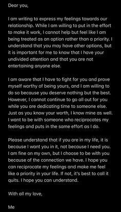 a letter written to someone in the dark