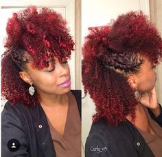 Luv the color & style Protective Hairstyles For Natural Hair, Love Your Hair, Natural Hair Inspiration, Natural Hair Tips, Locs Hairstyles, African Hairstyles, Twist Hairstyles, Natural Curls, Natural Hair Care