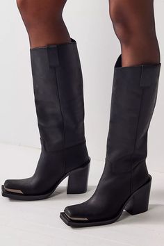 East Austin Tall Boots | Free People Upcoming Fashion Trends, Boots Long, Boots Knee, Long Boots, Tall Boots, Cowgirl Boots, Boho Clothing, Boot Shop, Western Style