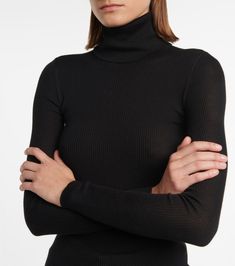 Find SAINT LAURENT Cashmere, Wool And Silk Turtleneck Sweater on Editorialist. Material: 35% cashmere, 35% wool, 30% silk. Care instructions: dry clean. Made in Italy. Designer color name: Noir. Silk Turtleneck, Latest Sweater, Cashmere Turtleneck, Wool Turtleneck, Beige Sweater, Brown Sweater, Cashmere Wool, Green Sweater, White Sweaters