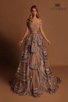 Evening Gala, Tulle Balls, Dazzling Dress, Tarik Ediz, Outfits Dress, Tulle Ball Gown, Dress Appropriately, Evening Dresses For Weddings, فستان سهرة