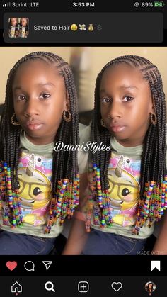 Pre Teen Hairstyles Black, Black Hair Products, Children Hairstyles, Black Kids Braids Hairstyles, Kid Hairstyles, Blonde Balayage Highlights, Lil Girl Hairstyles, Kid Braid Styles, Single Braids