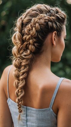 Sophisticated Braids Hair styles Updo Ideas for Wedding Braided Bun 💁 Braided Updo Hairstyles, Updo Ideas, Braided Chignon, Updo Braids, Hairstyles Trendy, Braided Styles, Braids Hair, Updo Hairstyles, Braided Hairstyles Updo