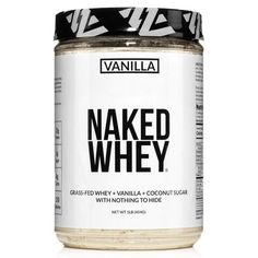 Naked Whey Vanilla Protein Shake Recipes, Protein Powder Smoothie, Cows Milk, Vanilla Protein Shakes, Plant Protein Powder, Pea Protein Powder, Clean Protein