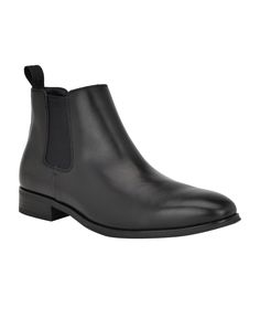 in stock Calvin Klein Black Round Toe Boots, Calvin Klein Black Boots With Round Toe, Calvin Klein Leather Boots For Formal Occasions, Pointy Toe Boots, Toe Boots, Calvin Klein Men, Mens Shoes Boots, Black Leather Boots, Casual Boots