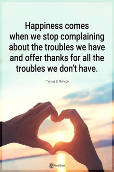 Quotes Happiness comes when we stop complaining about the troubles we have and offer thanks for all the troubles we don't have. Simple Positive Quotes, The Troubles, Stop Complaining, Awakening Quotes, Word Of Advice, Power Of Positivity, Gratitude Quotes, All Quotes, Dec 12