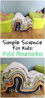 Landform Experiment- Teaching Landforms: Hands-on activity ideas for kids, no-prep engaging landform resources, and a FREEBIE landform activity. Earth Science Activities, Earth Science Lessons, Simple Science, Science Activities For Kids, Easy Science, Preschool Science, Science Experiment