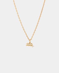 This simply elegant Pisces necklace is handcrafted in vermeil, a thick 18K gold layer on solid 925 sterling silver. It is sturdy for everyday wear. This versatile necklace can be worn beautifully alone or layered with other necklaces. ___________________________________ D E T A I L S : ▪ Model Wears - 40cm/15.7 inches▪ 18K Gold Vermeil Necklace▪ Base Metal - Solid 925 Sterling Silver▪ Hypoallergenic▪ Shipped from Berlin▪ Orders to the US - No Customs Fees Upon the Delivery_______________________ Aquarius Necklace, Pisces Necklace, Aquarius Constellation, Gold Vermeil Jewelry, Constellation Necklace, Zodiac Necklace, Birthday Gifts For Best Friend, Zodiac Jewelry, Aquarius Zodiac