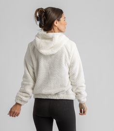 Using the softest textured plush we could find, we created our Flora collection. This hip length hoodie features elastic at the hem and cuff so it keeps the cinched up look. Raglan Shoulder construction. Elastic cuff and waist Angled single welt kangaroo pockets Snap front hood with draw cord. Twill logo label. HI-LOW SHERPA: 100% Polyester, 300 gsm. Comfy Hoodie With Soft Texture And Cozy Fit, Comfy Cozy Fit Hoodie With Soft Texture, Fleece Hoodie With Soft Texture For Loungewear, Cozy Hoodie With Soft Texture, Cozy Hooded Hoodie With Soft Texture, Cozy Fit Fleece Hoodie With Soft Texture, Cozy Fleece Hoodie With Soft Texture, Cozy Long Sleeve Sherpa Hoodie, Cozy Sherpa Hoodie With Long Sleeves