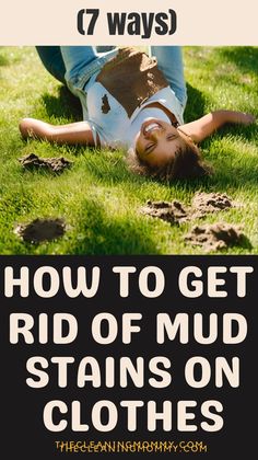 how to get rid of mud stains on clothes