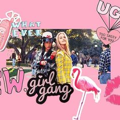 Clueless Cher and Dionne Collage, Ugh, Girl Gang, kisses, Ew, cell phone, 90s, 90s aesthetic, pastel, flamingo, whatever, #girlgang #clueless #kawaii #kawaiicollage #clueless1995 #fashion #quotes #kawaiiaesthetic Clueless Cher And Dionne, Clueless Style, Cher And Dionne, Clueless Aesthetic, Clueless Cher, Clueless 1995, Clueless Fashion, Edgy Haircuts, Cute Laptop Wallpaper