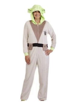 Star Wars Yoda Costume Pajamas Union 1 Piece PJs Large (12-14) Hooded New | eBay Hooded Casual Onesie For Fall, Casual Hooded Onesie For Fall, Casual Hooded Onesie, Green Hooded Onesie For Winter, Star Wars Onsies, Star Wars Onesie, Yoda Costume, Spirit Week Outfits, Star Wars Fashion