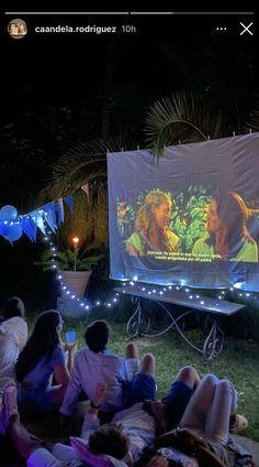 Mamma Mia theme party, movies under the stars, cinema summer nights, friends, aesthetic 🌸🌷🌿 17th Birthday Party Ideas, 17. Geburtstag, 17th Birthday Ideas, Sixteenth Birthday, Friend Activities, Summer Fun List, Mama Mia, 14th Birthday