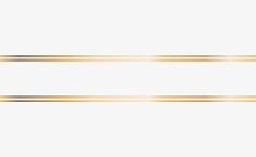 two gold and black lines on a white background