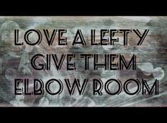 Or at least give us our lovely little end spot at the table Left Handed Crochet, At The Table, Left Handed, The Table, A Table