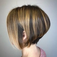 Short Stacked Bob, Stacked Bob Haircuts, Short Stacked Bob Haircuts, Short Stacked Bobs, Stacked Bobs, Stacked Bob, Stunning Hairstyles, Step By Step Hairstyles