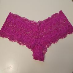 Nwt Victoria's Secret Lace Boyshort Size Large Color Is Rumba(V.S. Color). New In Bag, Retailed For $18 Plus Tax & Shipping. Selling As Cheap As Possible, Posh Does Get About 1/4 Of What I Sell For. My Prices Are Usually Firm. Some Of My Listings For Sale I Can Negotiate. But...I Give 20% Off Of Two Or More Of My Listings! Thank You!!! Women's Intimates, Victoria's Secret, I Can, Thank You, Purple, Lace, For Sale, Women Shopping, Color