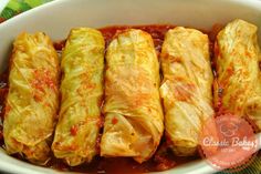 Savor the flavors of global cuisine with these Low Carb Cabbage Rolls! Packed with ground meat, herbs, and simmered in a light tomato sauce—delicious and healthy! Holubtsi Recipe, Grandmothers Kitchen, Cabbage Rolls Recipe, Cooked Cabbage, Ukrainian Recipes, Cabbage Rolls, Cabbage Recipes, Russian Recipes