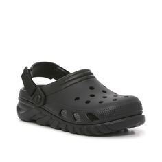 Crocs-Duet Max II Clog - Men's Toughen up your casual looks with the edgy Duet Max II clog from Crocs. The slingback strap and treaded sole lend rugged appeal to this pair. Trending Handbags, Crocs Fashion, Crocs Men, Fashion Man, Athletic Sneakers, Sneaker Shopping, Shoe Game, Kids Bags, Group Chat