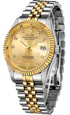 Burei Scepter Automatic Steel Dress, Diamond Fashion Jewelry, Rolex Men, Stylish Watches, Jewelry For Her, Men's Watches, Luxury Watches For Men, Diamond Watch