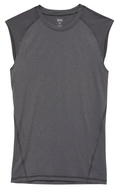 In order to crush your workout, you need the proper attire, which is where DSG® Men’s Compression Crew Tank Top comes in to play. It wicks away moisture to keep you dry, has mesh paneling to keep you cool, and flatlock seams for ultimate comfort. Take your training seriously in the DSG® Men’s Compression Crew Tank Top. Fit & Design Compression fit tank top Controlled compression for supportive coverage Classic crew neckline Sleeveless cut extends mobility Smooth, lightweight jersey fabric Mesh p Sleeveless Moisture-wicking Outdoor Activewear, Outdoor Sleeveless Moisture-wicking Activewear, Technical Gray Activewear With Go-dry Technology, Heather Gray Moisture-wicking Activewear For Outdoor, Outdoor Athletic Heather Sportswear, Outdoor Moisture-wicking Activewear In Athletic Heather, Sleeveless Moisture-wicking Activewear For Outdoor Activities, Sleeveless Moisture-wicking Activewear For Outdoor, Sleeveless Nylon Activewear For Outdoor