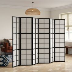 Room Divider Ideas Diy, Bedroom Pop Design, Decorative Room Dividers, 4 Panel Room Divider, Diy Room Divider, Folding Room Dividers, Panel Room Divider, Folding Furniture, Folding Screen