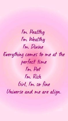 a pink background with the words i'm healthy, i'm driving