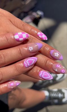 #nailart #nails #nailtok #nailstiktok #acrylics #nailtech #newnails #nailsinspo #nailtutorial  #nailprices #springnails #nailsoftiktok #nailsartvideos #flowernails #springnailinspo #nailcontent #nail#nails #nailart #nailtutorial#nailtech #nailsartvideos #naildesigns #nailartist #nailedit #nailsdesign#nail #nailart #dottingtool#dottingtools #dottingnailart #naildesigns #nailsartvideos #nailathome #DIY #naildottingtools #nails #naildesigns #nails #nail #nailart #foryou #nailart #nailpolish #nailar Girlie Nail Designs, 70’s Nail Designs, Fun Nail Designs Creative, French Nails Design, Hippie Nails