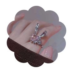 PRICES MAY VARY. Silver rabbit wrap ring are made of high quality alloy and rhinestone, comfortable to wear. Bunny open ring full of modernity, as shown below,it can be perfectly matched with other accessories Pink cz rabbit ring are suitable for most people, can be matched with daily wear, and are suitable for daily wear. Big rabbit finger ring looks beautiful and fashionable, making it a good gift for lovers and friends on valentine's day, anniversaries, birthdays, graduations, christmas, etc. Big Rabbit, Rabbit Ring, Rabbit Animal, Rabbit Head, Accessories Pink, Head Ring, Knuckle Ring, Animal Rings, Wrap Ring