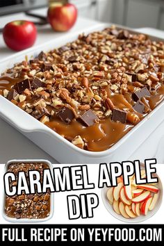 caramel apple dip recipe on yefood com