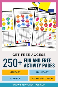 the free printable worksheet for kids to practice numbers and counting with this fun activity