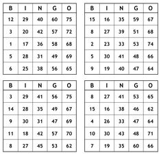 four squares with numbers and the same number in each row, which has been placed on top