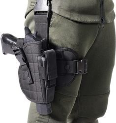 Animal Soldier, Alice Hart, Red Hood Cosplay, Drop Leg Holster, Leg Holster, Thigh Band, Tactical Holster, Thigh Holster, Red Rabbit