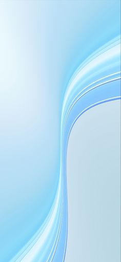 an abstract blue and white background with wavy lines