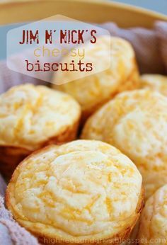 a basket filled with mini cheesey biscuits