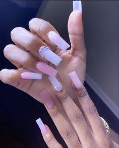 Purple Acrylic Nails, Tapered Square Nails, Long Acrylic Nail Designs, Drip Nails, Ombre Acrylic Nails, Colored Acrylic Nails, White Acrylic Nails, Glow Nails, Classy Acrylic Nails