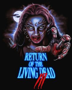 Movie Fonts, B Movies, Return Of The Living Dead, The Living Dead, Zombie Movies