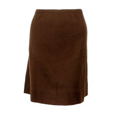 Size: 14 Please Refer to Measurements to Ensure a Good Fit: Waist: 26: un-stretched, 28" stretched Hip: 36" Length: 19" Skirt Png, Rudi Gernreich, 70s Skirt, Extra Outfits, Png Clothes, Knit Mini Skirt, Tan Skirt, Brown Skirts, Wool Knit