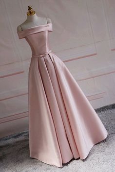 Formal Dresses Plus Size, Occasion Dresses Evening, Bridesmaid Dress Color, Unique Bridesmaid Dresses, Pink Long Dress, Pink Formal Dresses, Pink Bridesmaid Dresses, Prom Dress Inspiration, Cute Prom Dresses