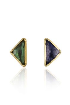 27 Non-Boring Stud Earrings You Can Wear Every Day Tanzanite Studs, Studded Earrings, Sterling Silver Promise Rings, Earring Studs, Swarovski Jewelry, Silver Earring, Green Tourmaline, Fun Earrings, Promise Ring