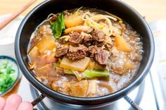 korean spicy beef and radish stew recipe