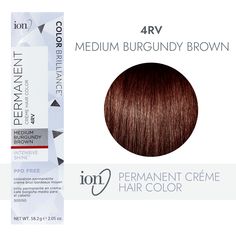 Sallys Hair Dye, Burgundy Brown Hair Color, Ion Hair Color Chart, Hair Color Cherry Coke, Ion Hair Colors, Burgundy Brown Hair, Brown Hair Color Chart, Red Brown Hair Color, Hair Color Red